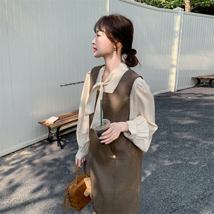 新款 背心裙衬衫两件套25004P155K228图片