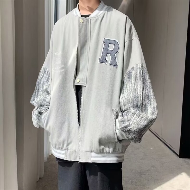 男秋季外套潮牌街头夹克棒球服Y77P40,男装夹克,星座1116-2