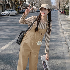 (2024新款现货)学院风背带裤两件套212A-8852-P135-K199图片