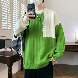 【新品】2025秋冬男士时尚休闲百搭针织毛衣潮流-M117-P45图片