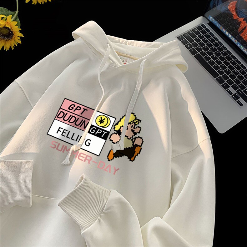 350克65棉高品质毛毯平铺华棉连帽卫衣套头休闲宽松WY812-P50控78图片