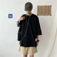 新品男装港风店主情侣短袖T恤711M63，男装T恤，星座513