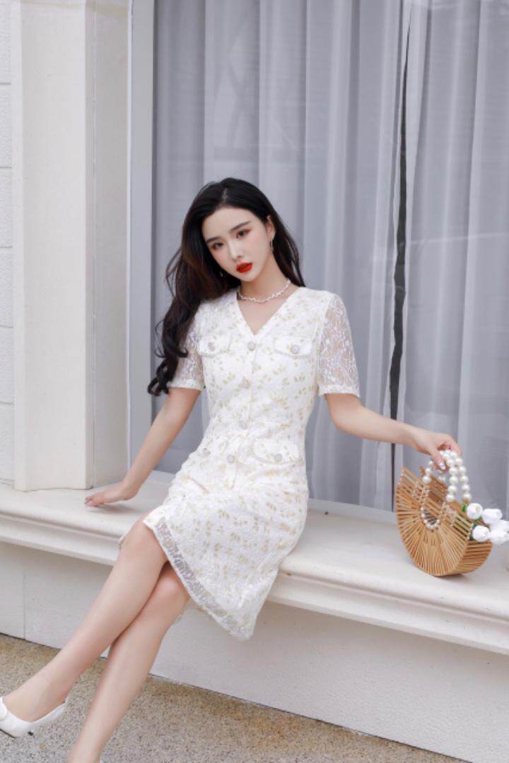 2023夏装连衣裙，女装连衣裙，贻思茗