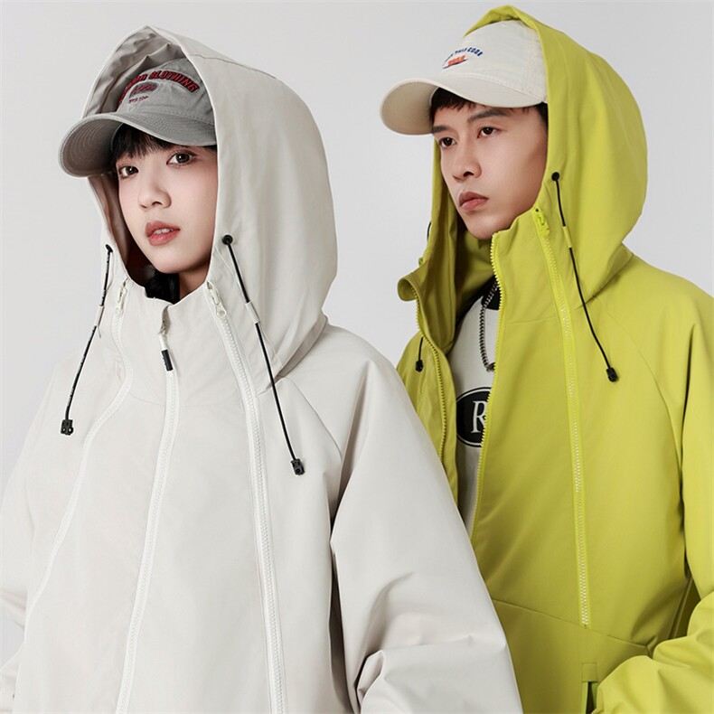 Cityboy情侣时尚连帽冲锋衣外套夹克团体班服,男装夹克,星座301D-5(原星座1415）