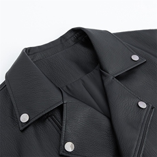 平铺~春季新款斜拉链pu皮夹克机车服外套K8820/P128，男装夹克，电商B331