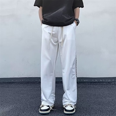 休闲裤休闲裤潮流夏季时尚潮牌潮长裤宽松型日系青春流行气质男，男装休闲裤，四季星座218-1