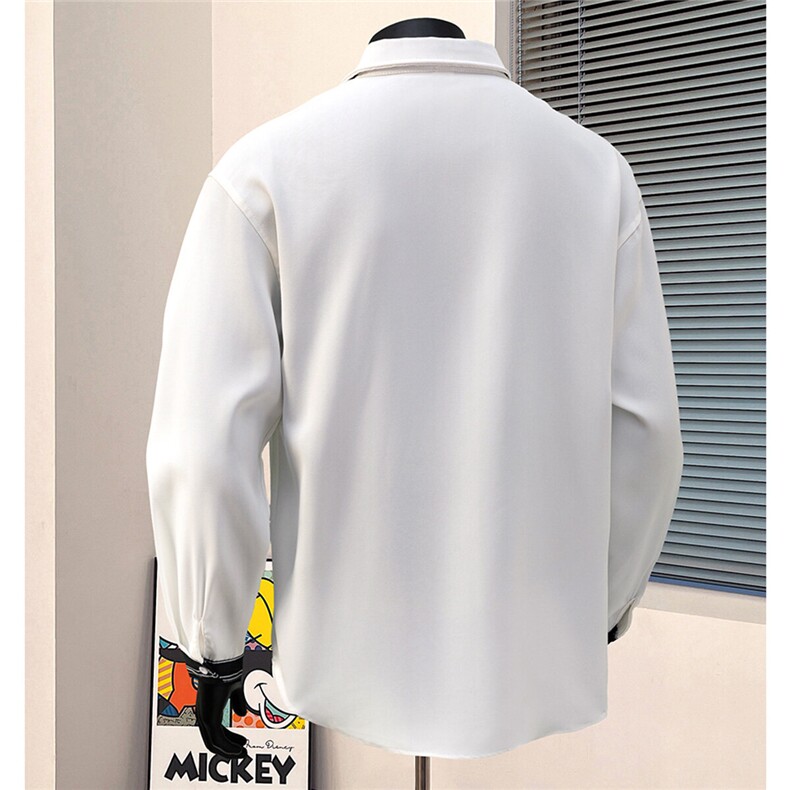 1秋款港风情侣大码M-5XL衬衣防晒衣宽松长袖衬衫男7975P45控68,男装防晒衣,星座226-2