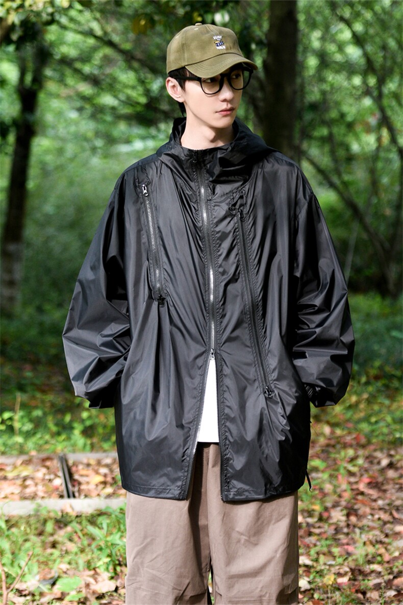 F8888/P50防晒指数UPF50+有报告防紫外线防晒服男外套防晒衣,男装防晒衣,电商A141