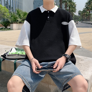 特P38控68华夫格POLO衫夏季中性风短袖T恤上衣PL221,服装搭配可以看淘宝上图片