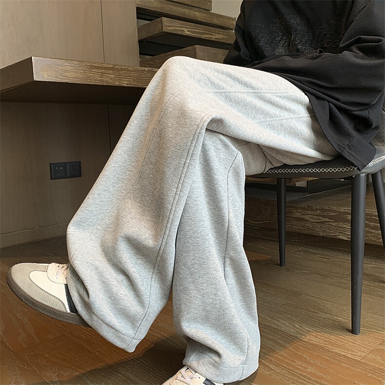 秋季新款弯刀拼接卫裤XZ604-K131-特P35控68,男装休闲裤,星座604