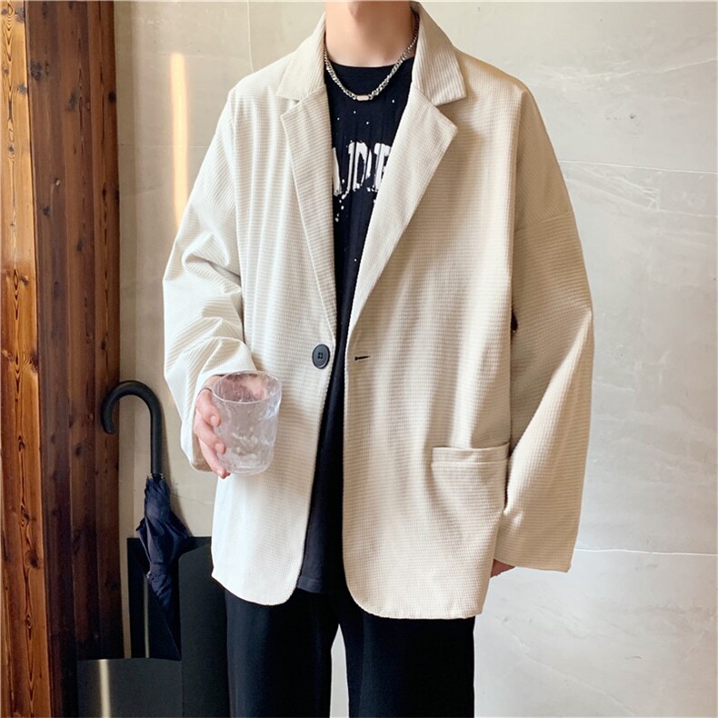 潮流帅气英伦质感休闲西服外套A338-1X28P70,男装西服,电商D325