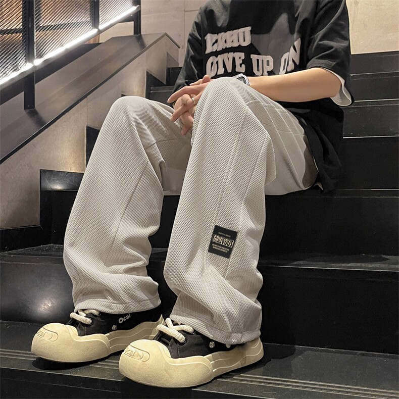 潮流百搭时尚休闲百搭裤长裤卫裤K931常规特批32,男装休闲裤,星座718-1