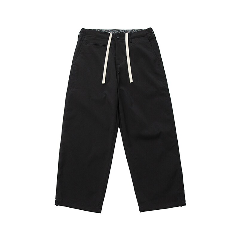 PL2137宽松系绳直筒纯棉休闲裤，男装休闲裤，电商基地S002