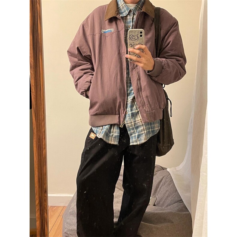 【有货】cleanfit紫色底特律外套男高级感工装夹克8158CC-特P65,男装夹克,星座1007（原301D）