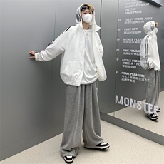 夏季连帽防晒衣男轻薄透气户外防紫外线钓鱼防晒服J66P55，男装防晒衣，电商A157
