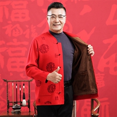 中国红男加绒