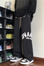 港风秋季新款大菠萝格300克宽松休闲裤卫裤B315-K23404-特p30控58，男装休闲裤，电商B315