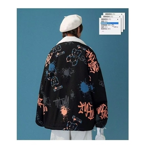 1506A/G2010/P54冬季加绒加厚面包服新款潮流1图片