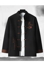 风刺绣套装，男装休闲套装，星座1206-2（原A206-2）
