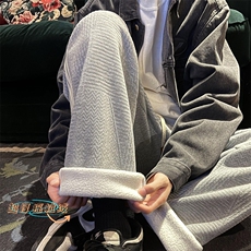 XZ616冬季新款加绒加厚提花提花面料休闲裤TY426P65控78，男装休闲裤，星座512A（原616）