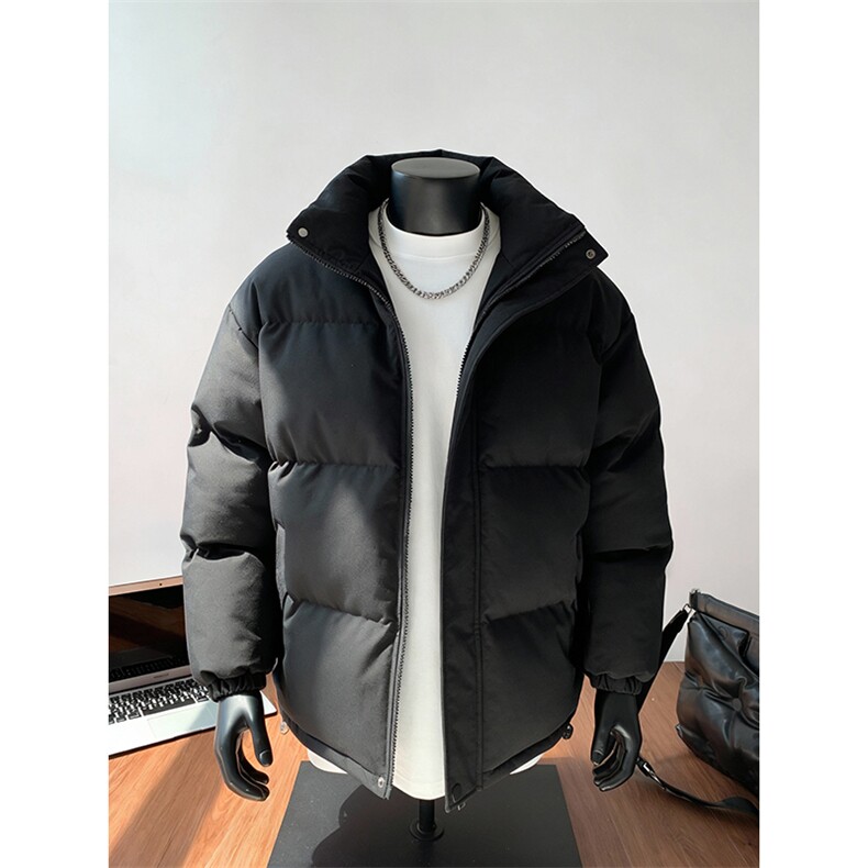 现货高品质美式高街冬季重磅三防加厚羽绒棉衣厚外套面包棉服，男装棉衣，电商A486-1