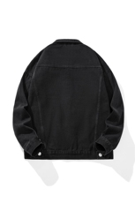 2025秋季新款牛仔夹克美式高街潮牌新款男女同款宽松百搭休闲外套，男装工装外套，星座910
