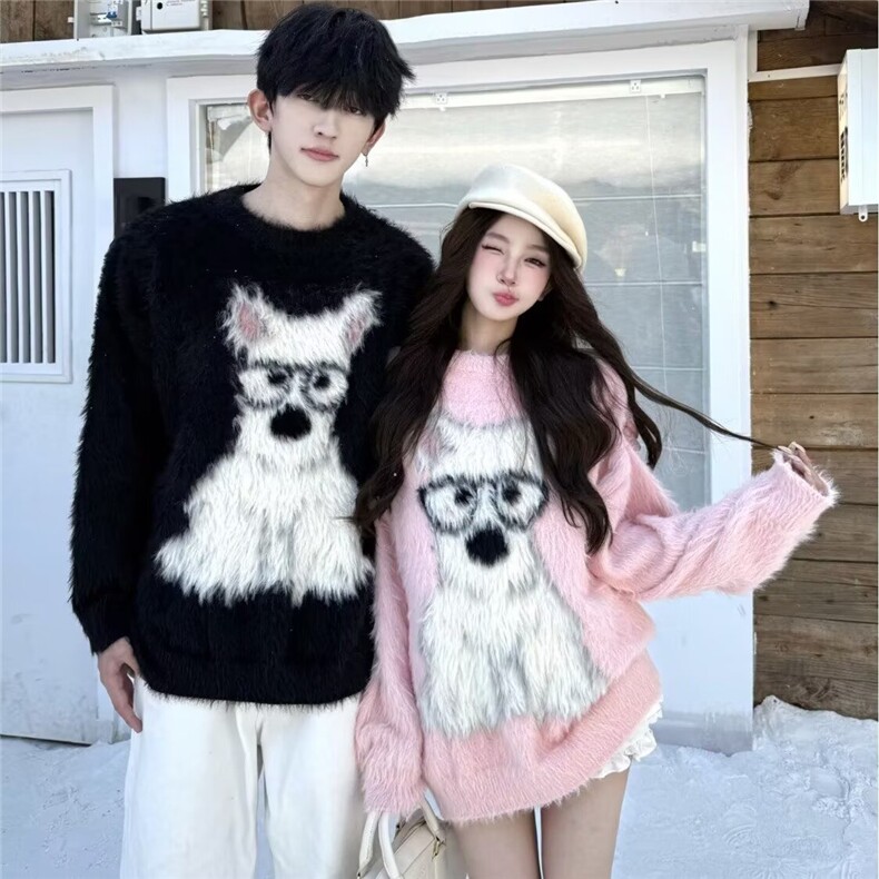 1506-1/MA4051高品质/P61冬新款开衫毛衣美式复古休闲慵懒风男女，男装针织衫/毛衣，星座1506-1