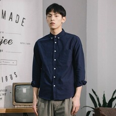 秋季纯色男休闲修身长袖衬衫男士内搭寸牛津纺打底衬衣大码春秋装，男装T恤，星座506A