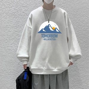 圆领卫衣男大码加厚加绒长袖t恤男S6235-P28 加绒款-P33图片