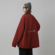 【】A003-HJ5122-P65少女印花翻领夹克蒙马特控价88元，男装夹克，电商A003