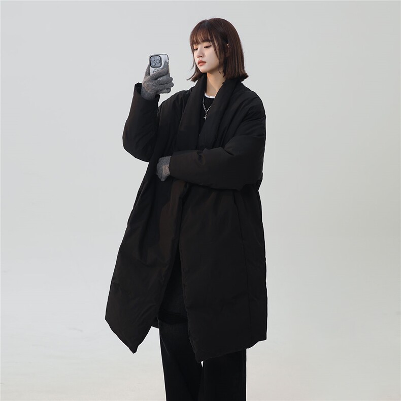 中性西装风衣高级感派克服棉衣过膝中长款棉衣男MY77948P138控198，女装棉衣/棉服，星座226-1