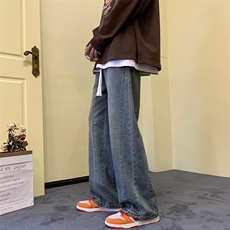 秋季美式vibe风裤子vintage古着牛仔裤男ins高街工装裤K4741-P46，男装牛仔裤，星座512-2