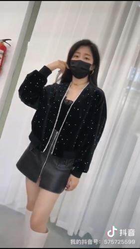 秋装新款丝绒钉珠小外套，其它，紫燕千娇