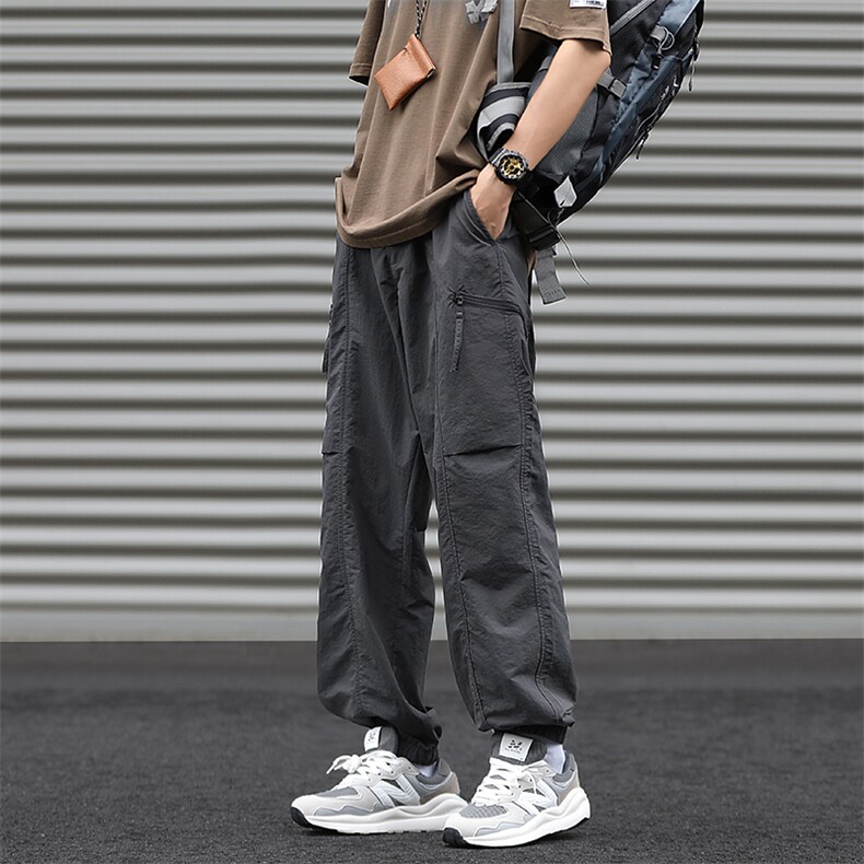 夏季新款潮牌百搭宽松工装裤日系复古休闲长裤男现货K8081-P38,男装工装外套,星座512-3