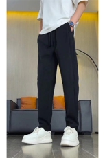 夏季美式高街hiphop冰丝休闲九分裤货号K2423P45，男装休闲裤，电商A063