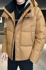 冬季新款连帽羽绒服男短款韩版面包服保暖羽绒外套Y35301-P225，男装羽绒服，电商A239