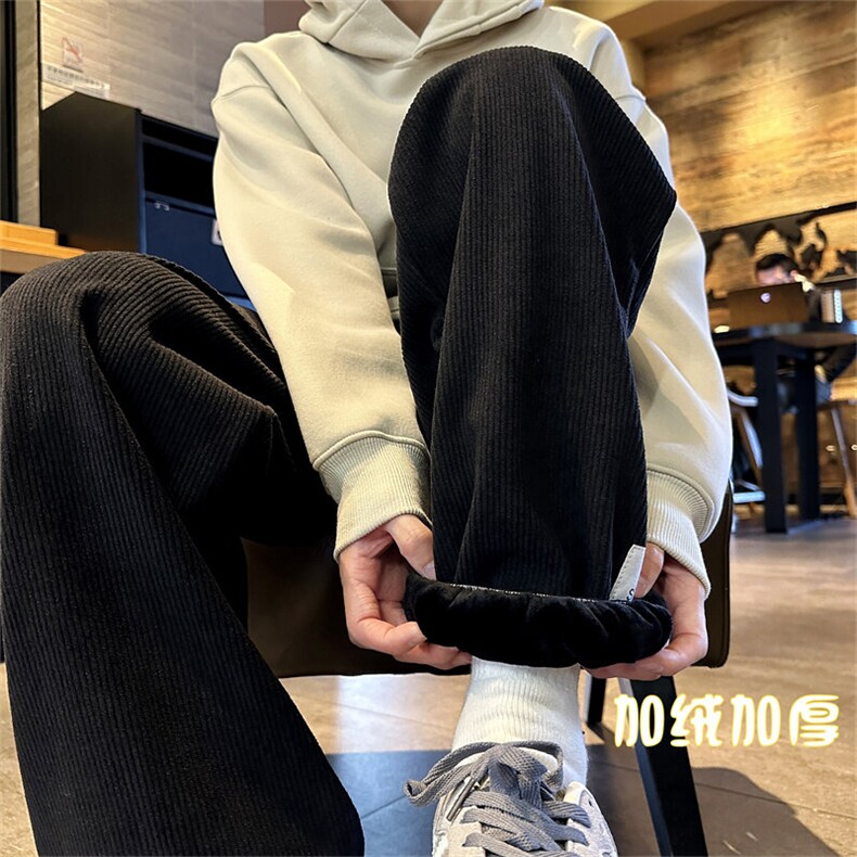 XZ616秋冬重磅加绒加厚灯芯绒双标设计百搭长裤TY1190P65控78,男装休闲裤,星座512A（原616）