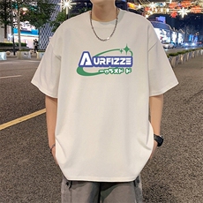 T807港风潮牌高街美式短袖T恤男夏季新款宽松重磅纯棉体恤，男装T恤，星座304A