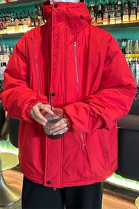 MY6160/P85加棉加厚棉衣男防风防水冲锋衣棉服棉袄大码外套上衣图片