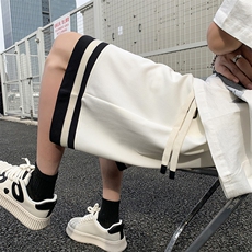 篮球短裤男夏季美式新氧棉休闲宽松男生运动五分裤健身跑步裤抽绳，男装牛仔裤，星座1013