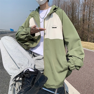 复古港风外套男女春秋chic小众棒球服设计感连帽工装夹克JK11-p60图片