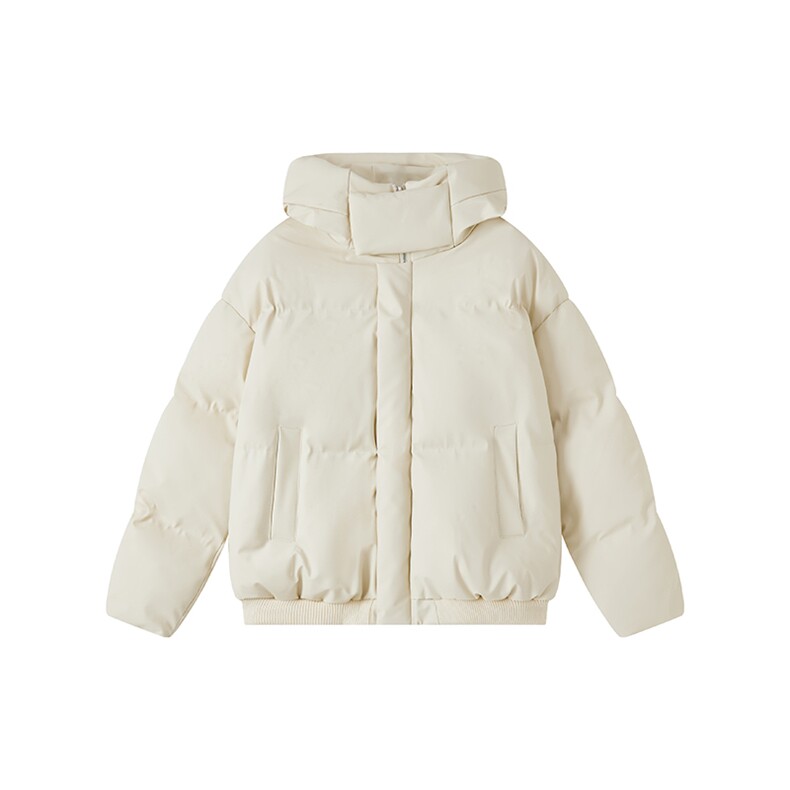 冬季潮牌棉衣男女宽松短款pu棉服加厚保暖棉袄情侣面包服立领外套,男装棉衣,星座307A