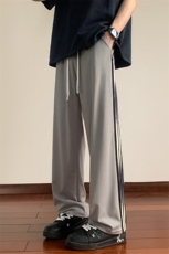 2024夏季新款内景大码风织带冰丝裤M-5XHK24533-P55，男装休闲裤，电商A022