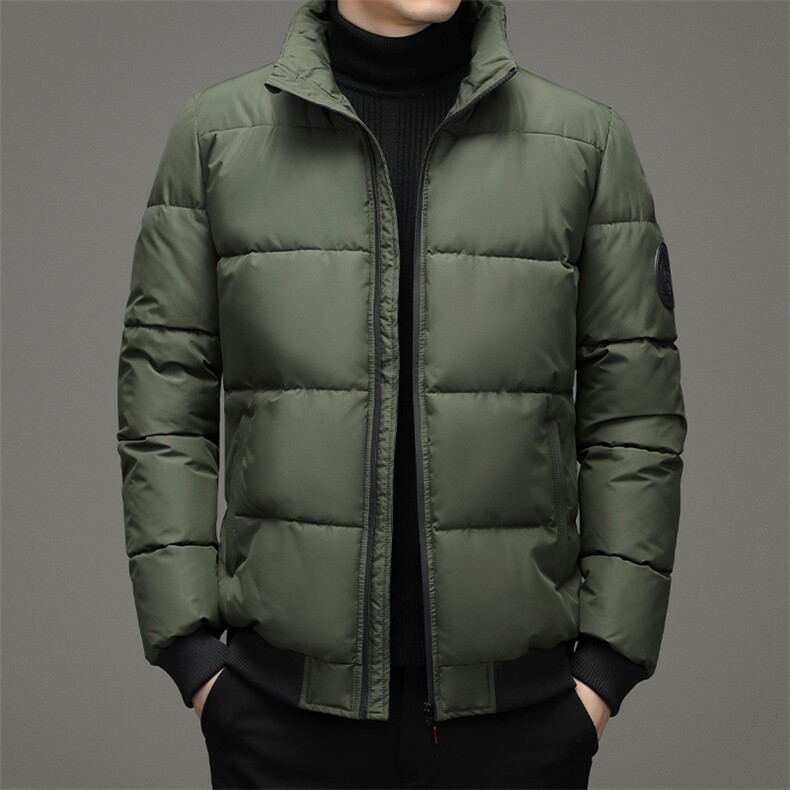 冬季潮流男新款保暖纯色连帽外套棉衣休闲棉服面包服ZG2822-P95,男装棉衣,电商B212（原钱塘6029）