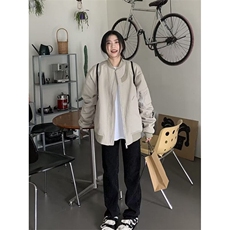 DH331-P60秋款美式飞行夹克男潮牌棒球服工装情侣外套-网图大货，男装夹克，星座603-2