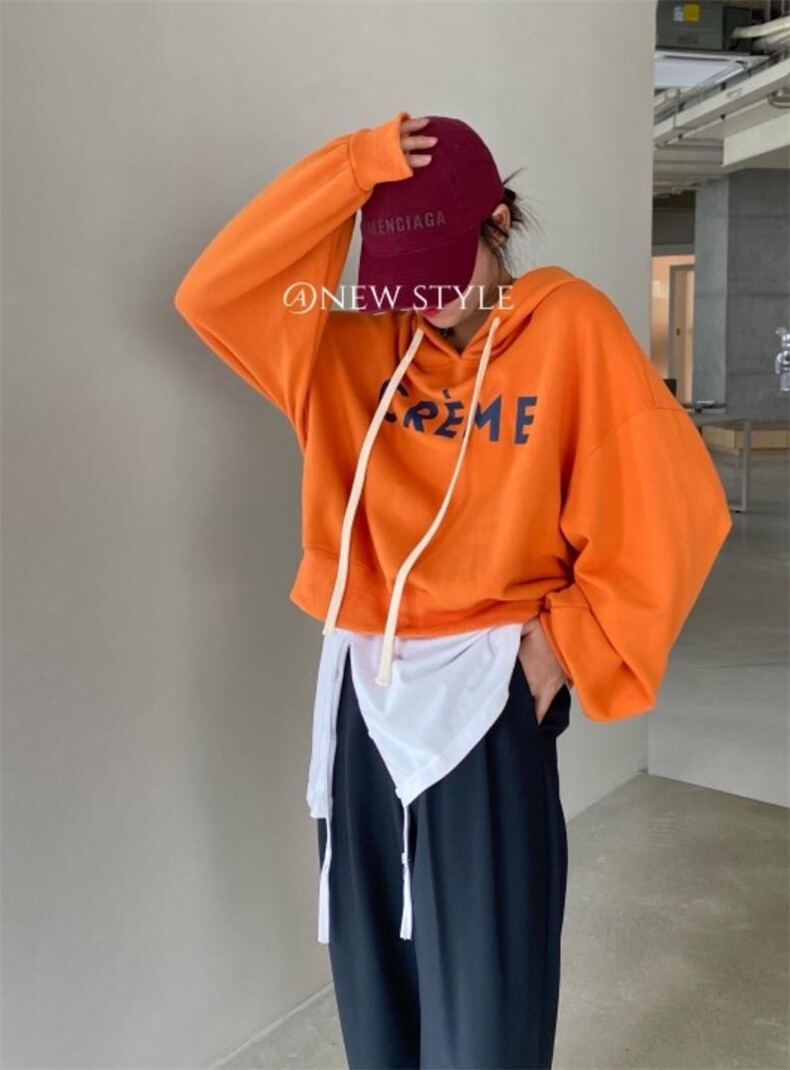 秋季韩卫衣，女装卫衣/绒衫，蓝调故事