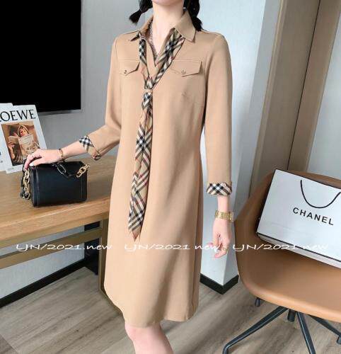 简约大方连衣裙，女装连衣裙，莲佳妮