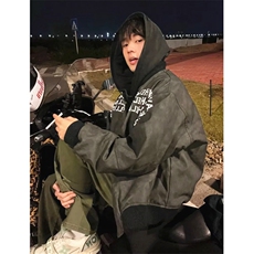 秋冬潮棒球服夹克高街字母印花机车皮衣情侣外套男女JK2655，男装夹克，星座1116A（原606A-3）