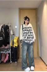 ！现货！重磅加厚慵懒风海马毛宽松毛衣M862-P68涤纶，男装针织衫/毛衣，电商A421