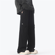 现货现货面料65棉35聚脂钎维秋季休闲卫裤D329-QM747-P50-控78，男装休闲裤，电商D329